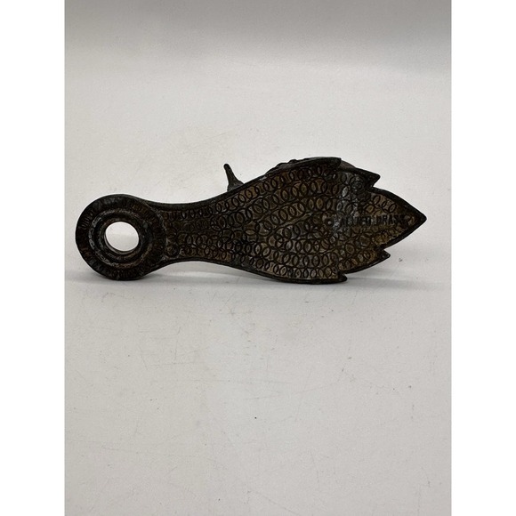 Vintage Allied Brass Snail Letter Holder Solid Brass Desk Decor Paperweight - Picture 7 of 10